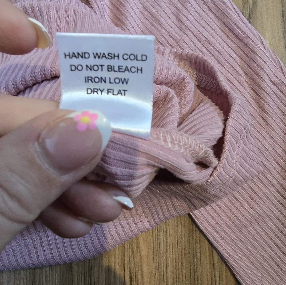 Pink Ruched Sleeve Top - Picture 4 of 8